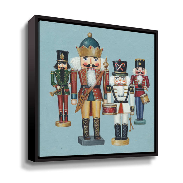 The Holiday Aisle® King Nutcrackers On Canvas Print Wayfair